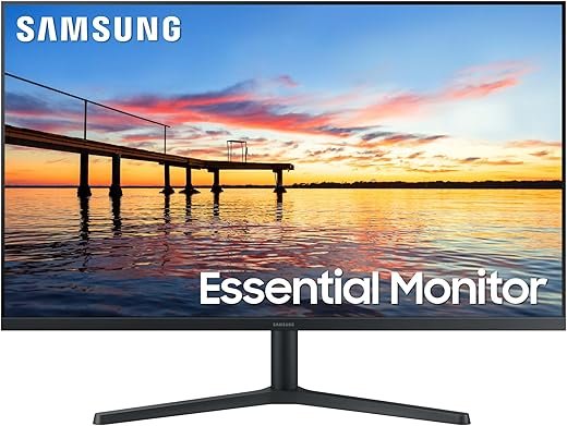 SAMSUNG 32-Inch Flat Computer Monitor, 75Hz, Borderless Display, AMD FreeSync, Game Mode, Advanced Eye Care, HDMI and DisplayPort, LS32B304NWNXGO, 2024